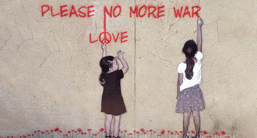 No more war