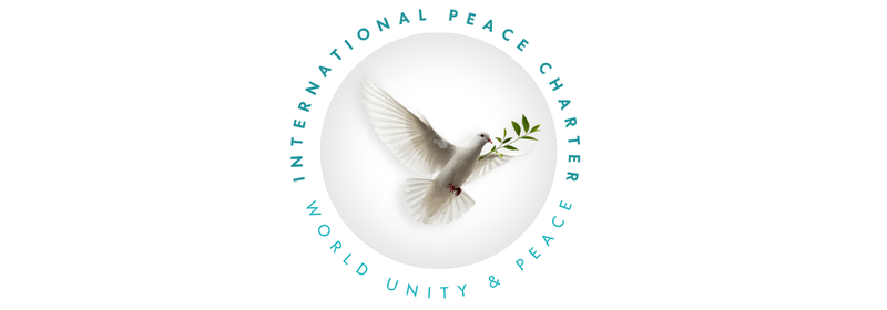 International Peace Charter Logo Designs (800 x 280 px)